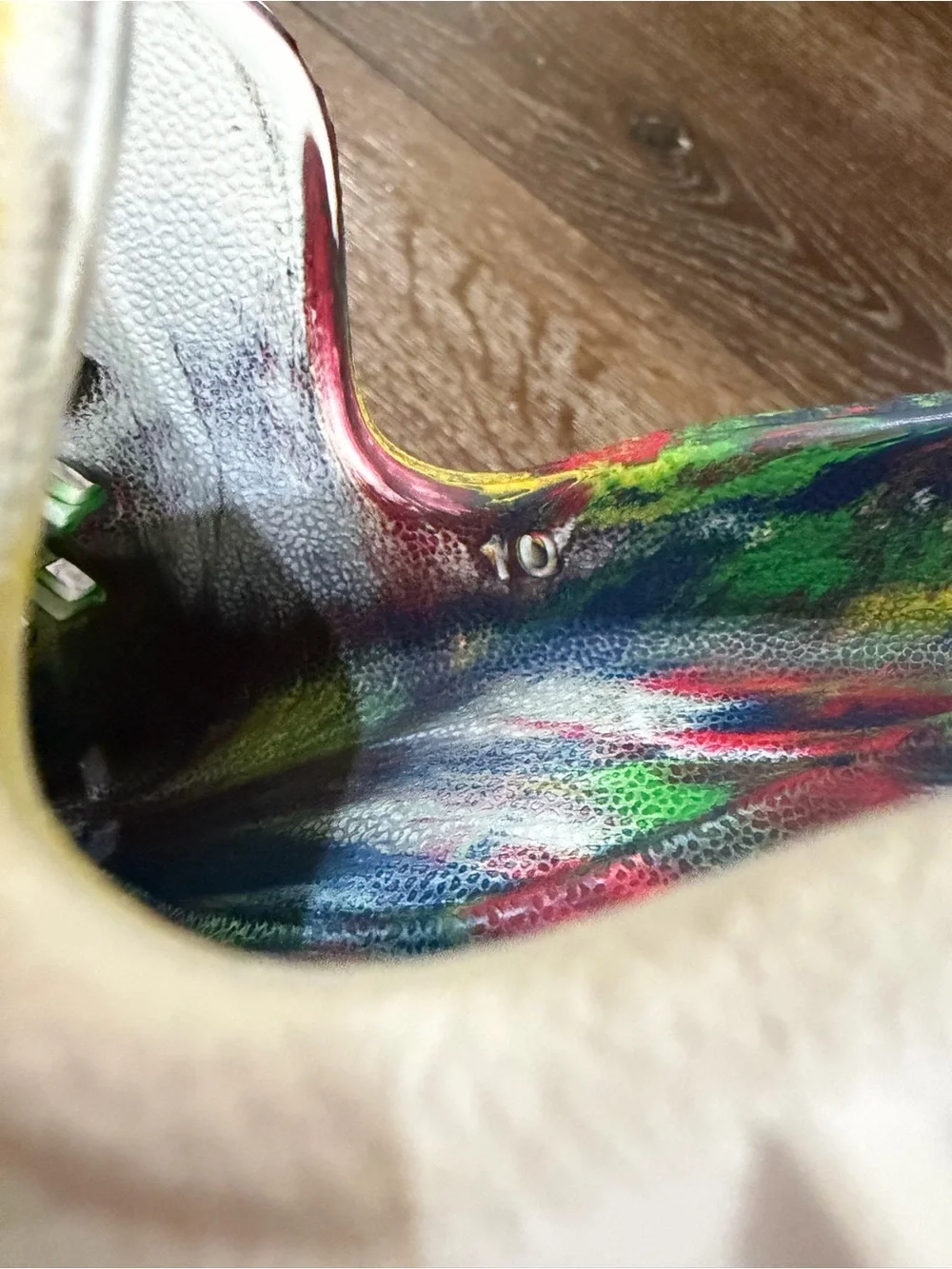 Lusso cloud scenario slip on multi color size  10